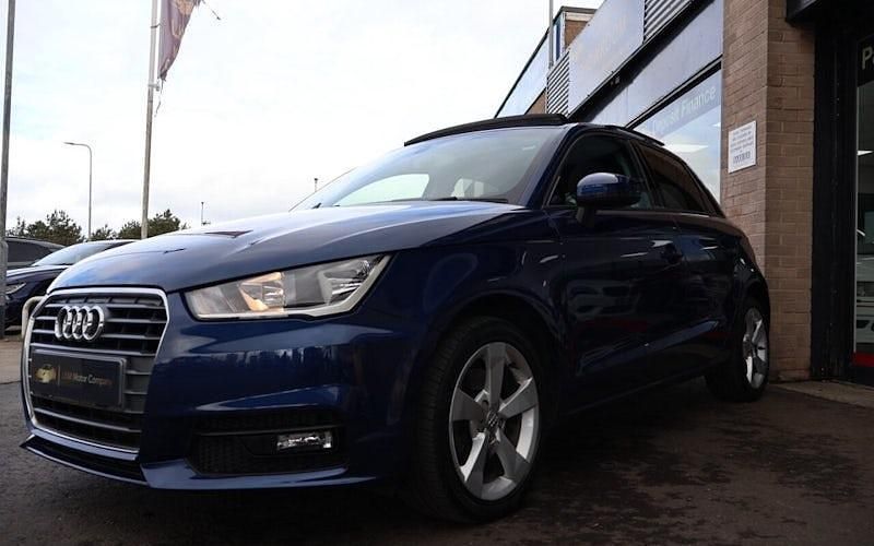 Used Audi A1 Sportback Sport 125 HP (91 kW) 2017 Blue Hatchback
