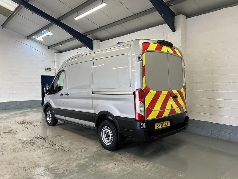 Used Ford Transit S 130 HP (95 kW) 2021 Silver Van