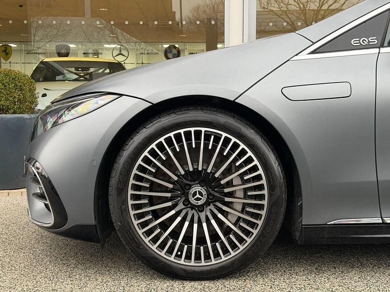 Used Mercedes EQS450+ AMG Line Premium Plus 264 kW (360 HP) 2022 Grey Sedan