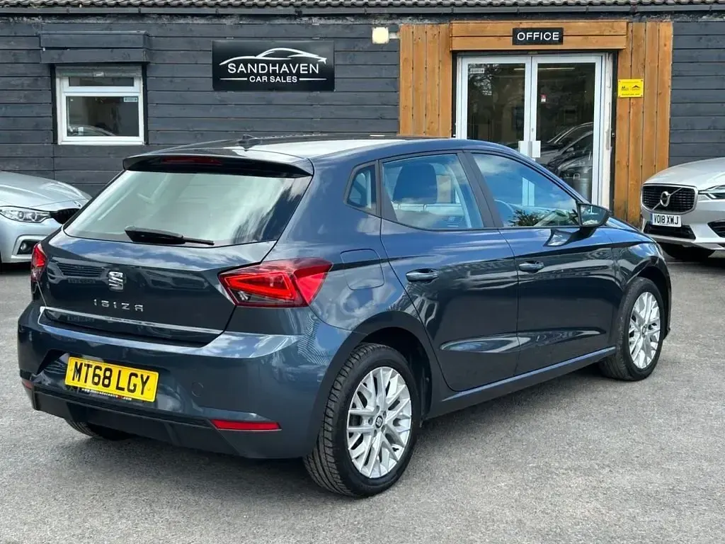 Usata Seat Ibiza SE Technology 95 CV (69 kW) 2018 Grigio Utilitaria