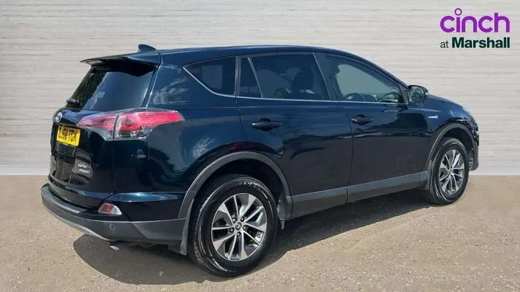Used Toyota RAV4 Hybrid 197 HP (144 kW) 2018 Blue SUV
