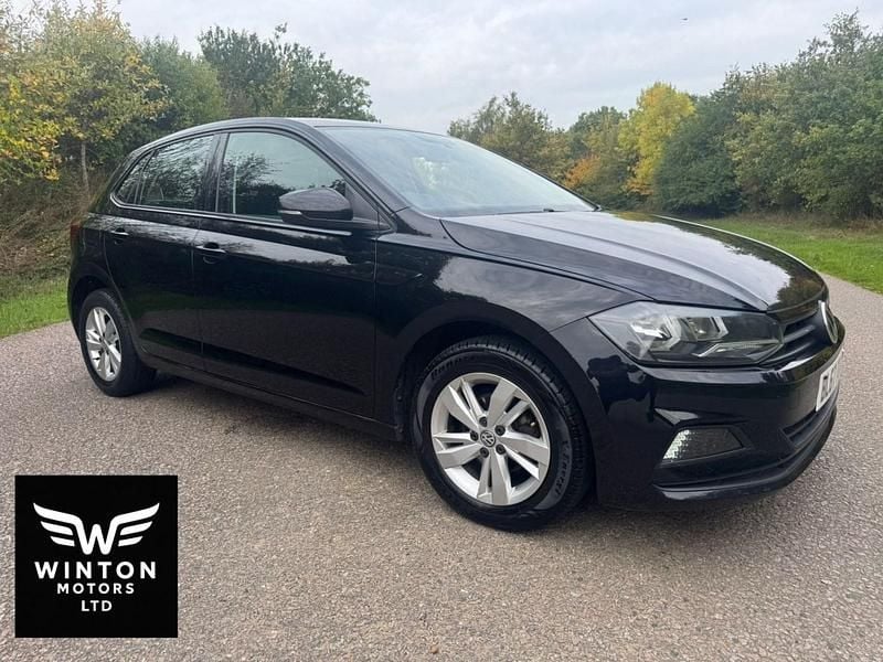 Black Used 2018 VW Polo SE Hatchback | £8,295 (Fair price) - Image 1/4