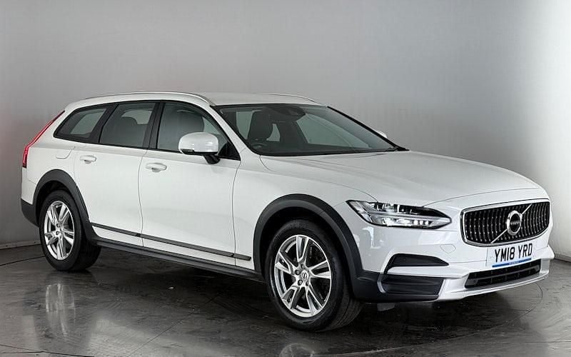 White Used 2018 Volvo V90 CC Estate | £14,550 (Fair price) - Image 1/3