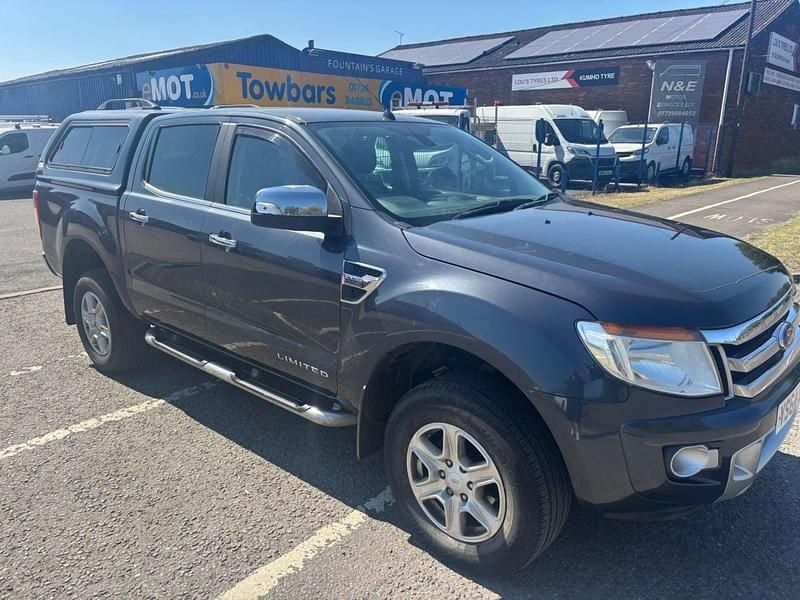 Grey Used 2015 Ford Ranger Limited Pickup | £8,495 (Good price) - Image 1/4