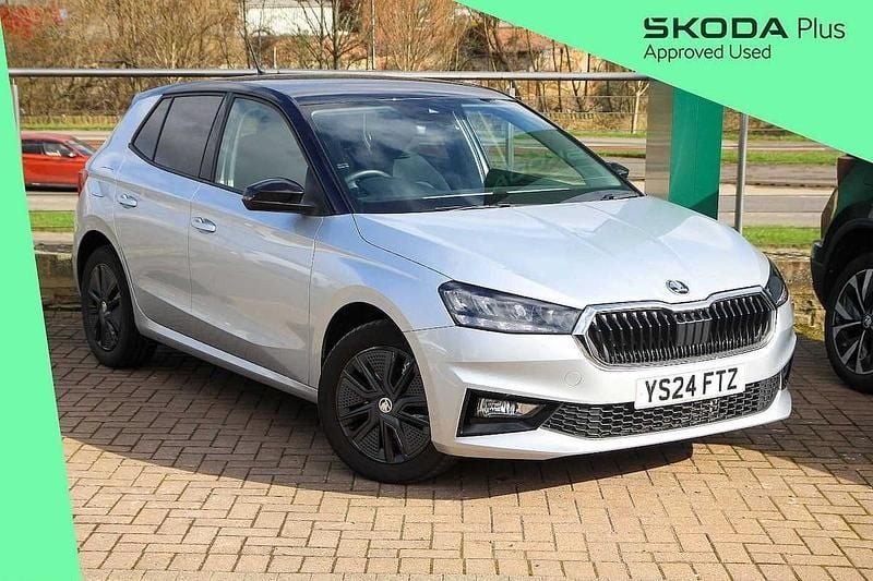 Used Skoda Fabia Colour Edition 113 HP (83 kW) 2024 Brilliant silver metallic black magic pearl effect Hatchback