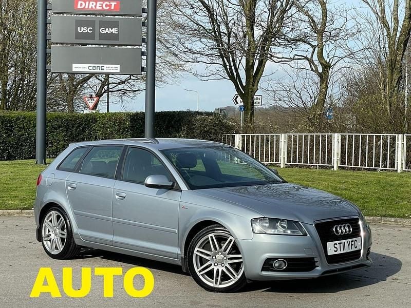 Used Audi A3 Sportback S-Line 105 HP (77 kW) 2011 Silver Hatchback