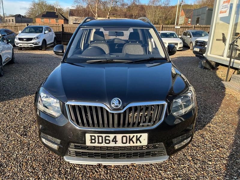 Used Skoda Yeti GreenLine 105 HP (77 kW) 2014 Black SUV