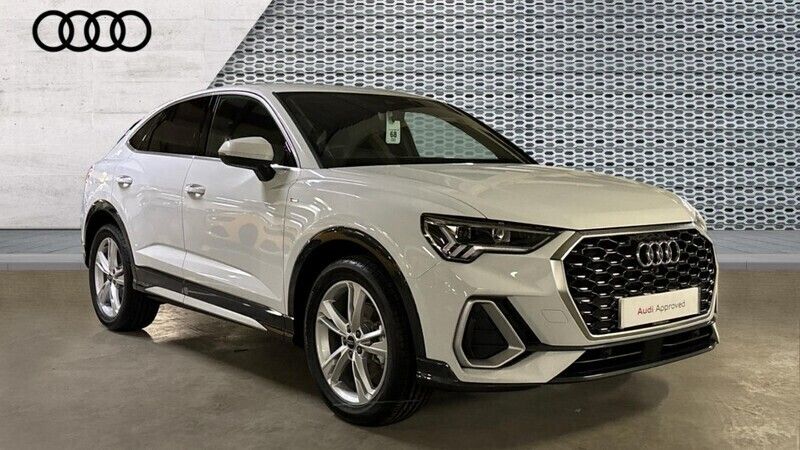 White Used 2024 Audi Q3 Sportback S-Line SUV | £33,157 (Fair price) - Image 1/4