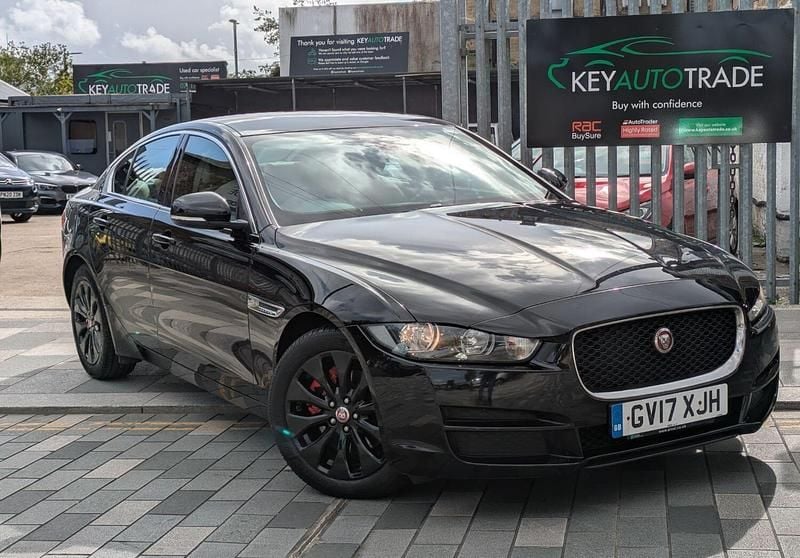 Black Used 2017 Jaguar XE Prestige Sedan | £9,999 (Fair price) - Image 1/4