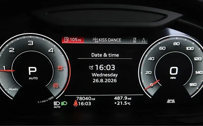 Used Audi A6 Black Edition 204 HP (150 kW) 2022 Black Estate