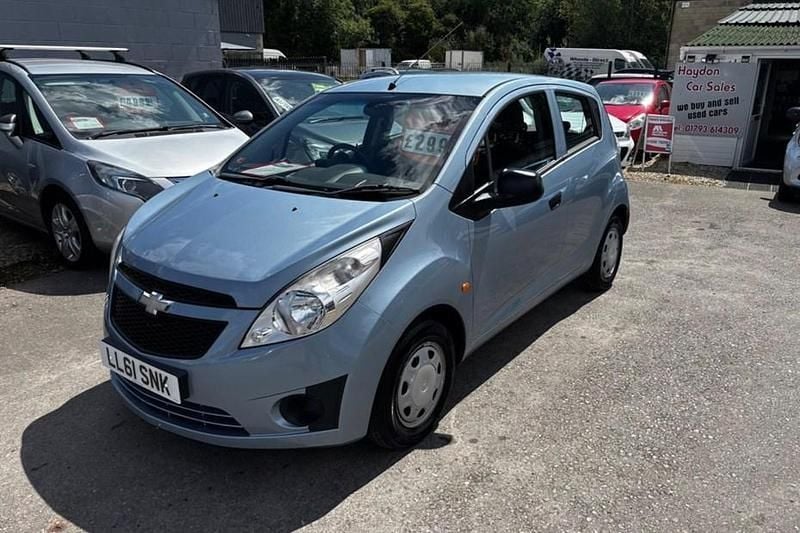 Blue Used 2012 Chevrolet Spark Hatchback | £2,999 (Fair price) - Image 1/1