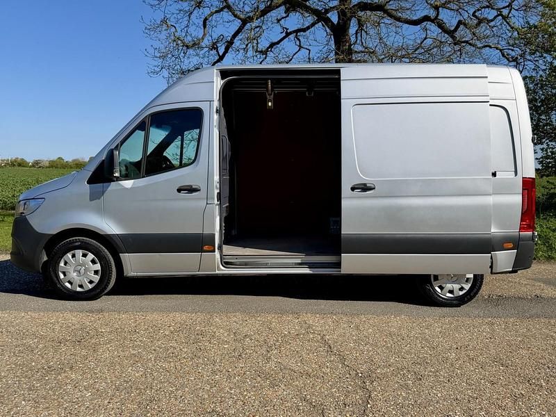 Begagnad Mercedes Sprinter Premium 150 HK (110 kW) 2023 Silver Van