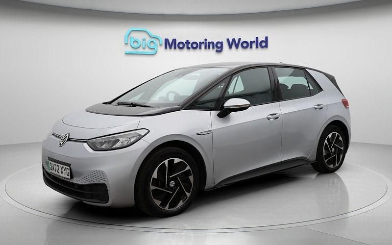 Used VW ID.3 Pro Performance 150 kW (204 HP) 2021 Silver Hatchback