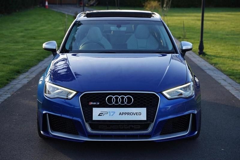 Used Audi RS3 Comfort 2015 Blue Sedan