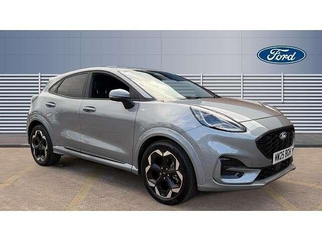 Silver Used 2025 Ford Puma Gen-E ST-Line X SUV | £23,171 (Expensive) - Image 1/4