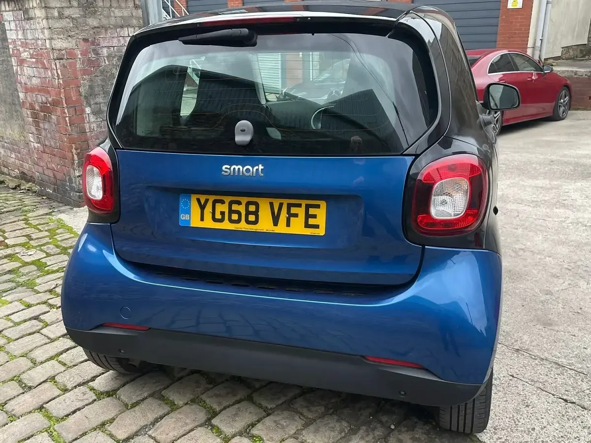 Used Smart ForTwo Coupé Passion 71 HP (52 kW) 2018 Black Coupe