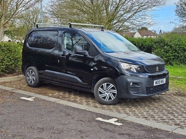 Black Used 2019 Peugeot Partner Van | £11,400 (A bit pricey) - Image 1/1