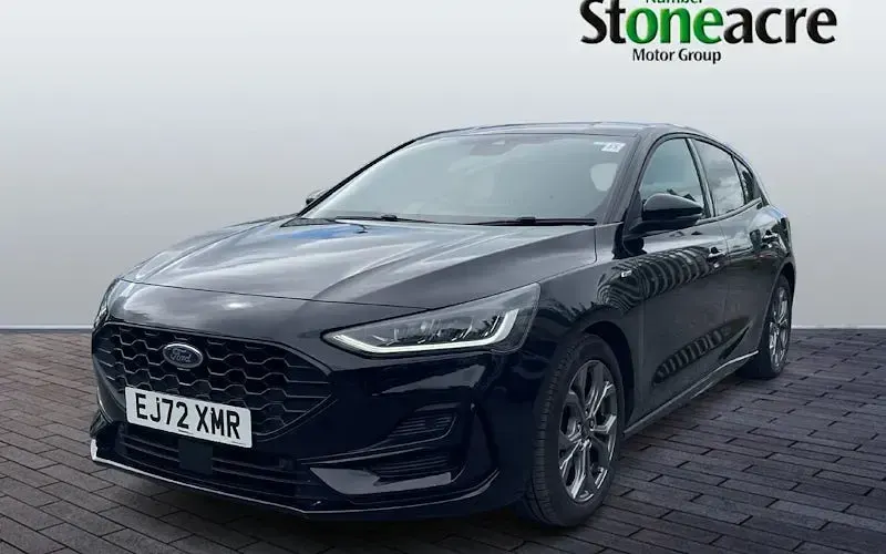 Used Ford Focus ST-Line 125 HP (91 kW) 2022 Black Hatchback