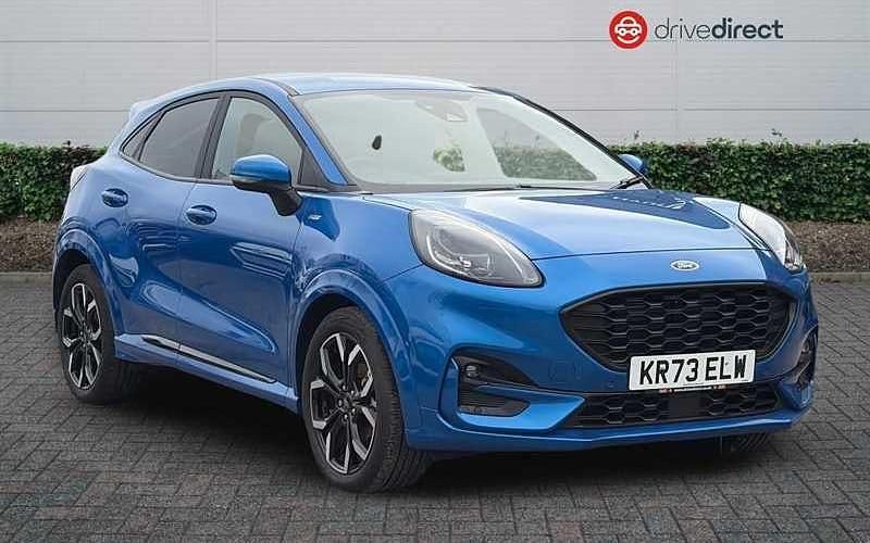Used Ford Puma ST-Line X 125 HP (91 kW) 2023 Blue Hatchback