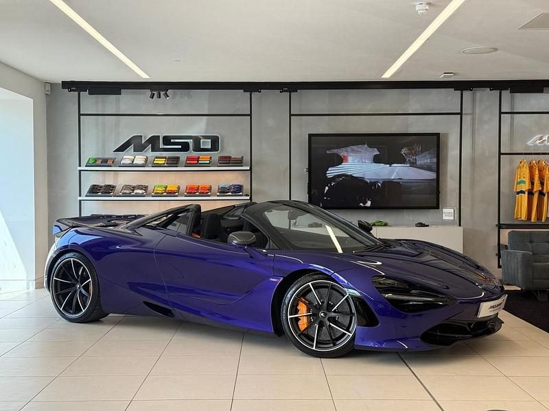 Mauve/purple Used 2022 McLaren 720S Cabriolet | £173,250 (Fair price) - Image 1/4