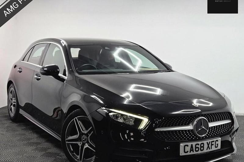 Black Used 2019 Mercedes A250 AMG Line Premium Hatchback | £15,995 (Good price) - Image 1/1