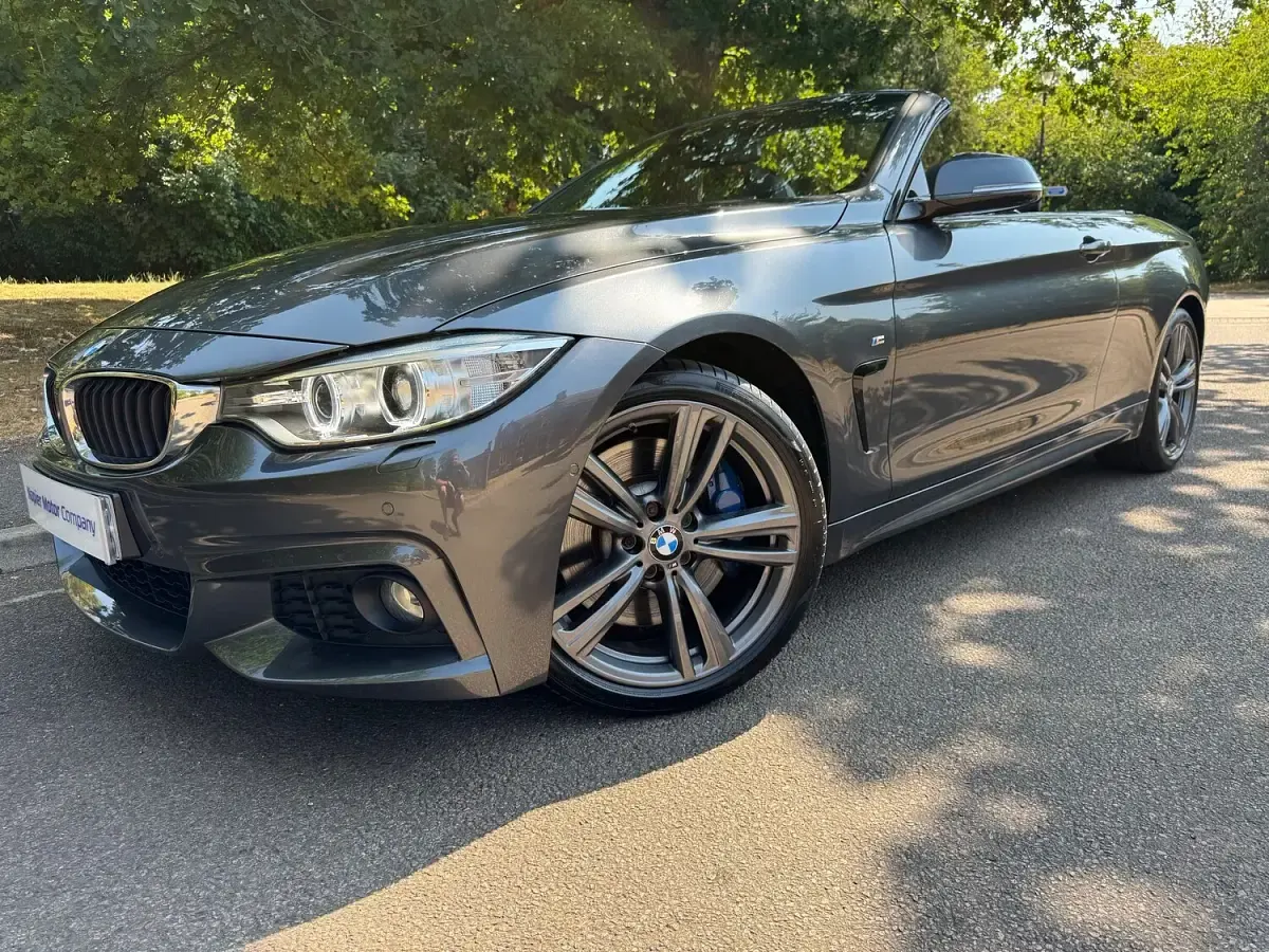 Used BMW 435 M Sport 306 HP (225 kW) 2014 Grey Cabriolet