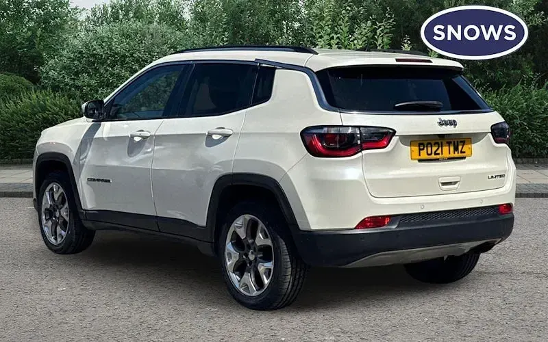 Used Jeep Compass Limited 140 HP (102 kW) 2021 White SUV