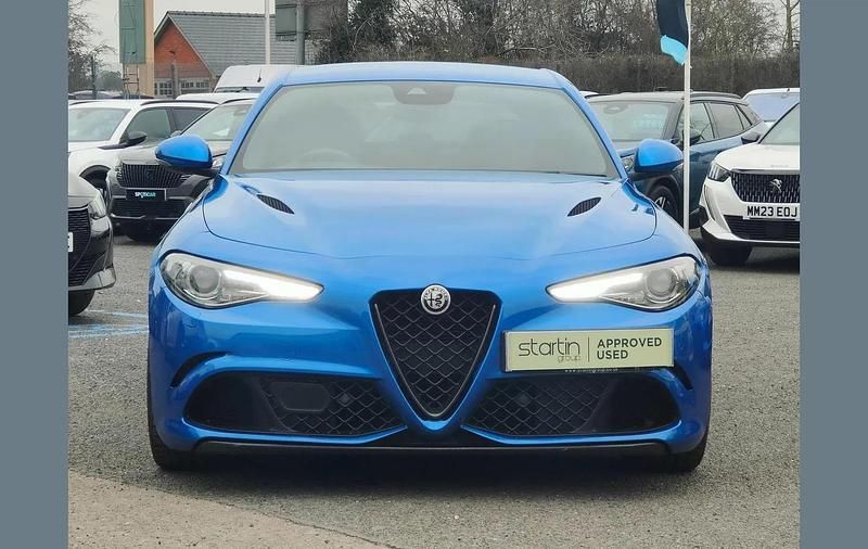 Used Alfa Romeo Giulia Quadrifoglio 510 HP (375 kW) 2022 Blue Sedan