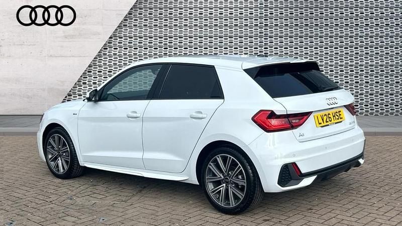 Used Audi A1 Sportback S-Line 150 HP (110 kW) 2026 White Hatchback