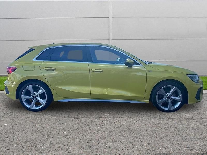 Used Audi A3 Sportback S-Line 108 HP (79 kW) 2023 Yellow Hatchback