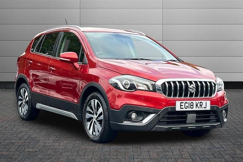 Energetic red Used 2018 Suzuki SX4 S-Cross SZ-T SUV | £11,395 (Fair price) - Image 1/4