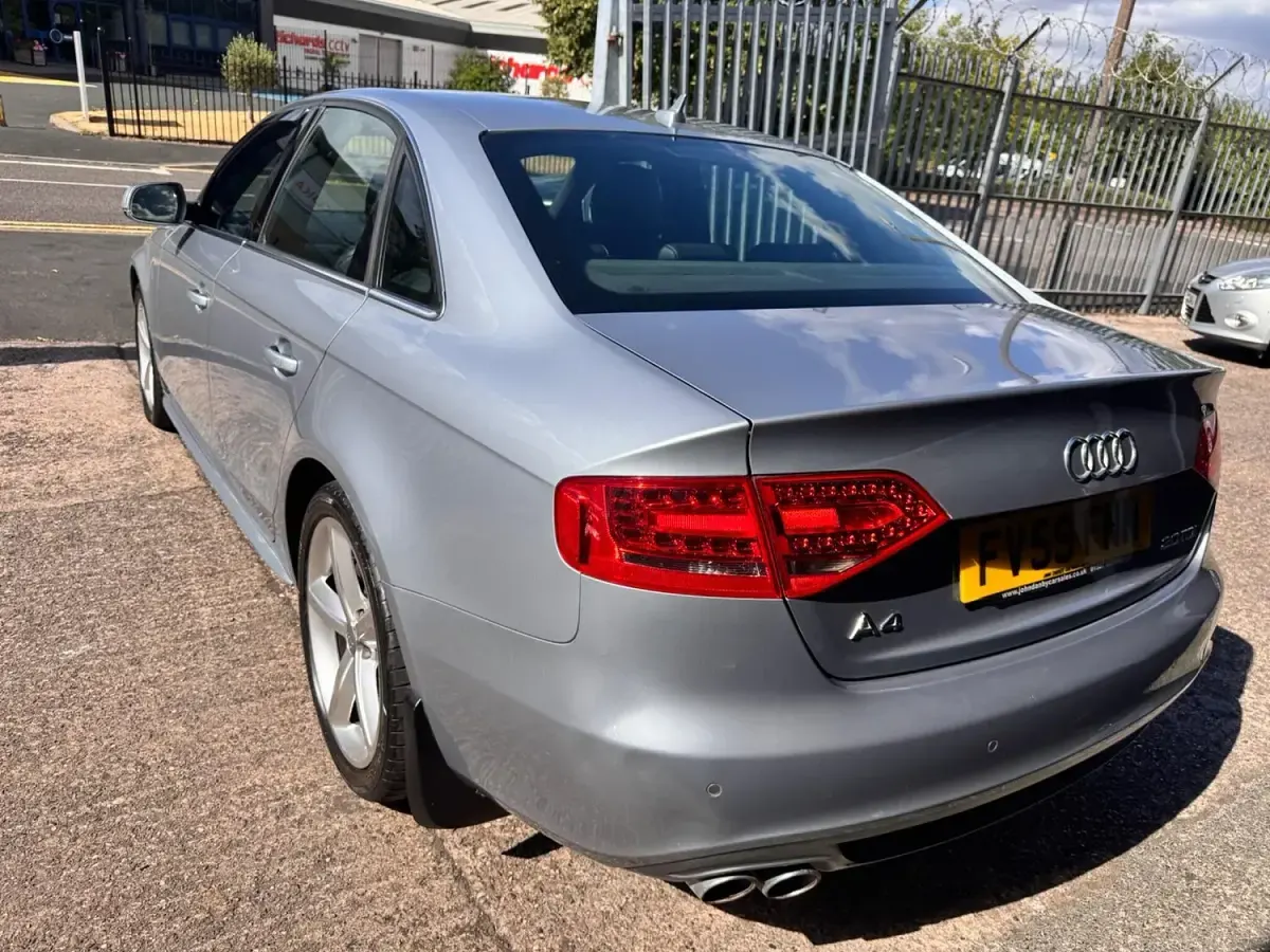 Used Audi A4 S-Line 2009 Silver Sedan