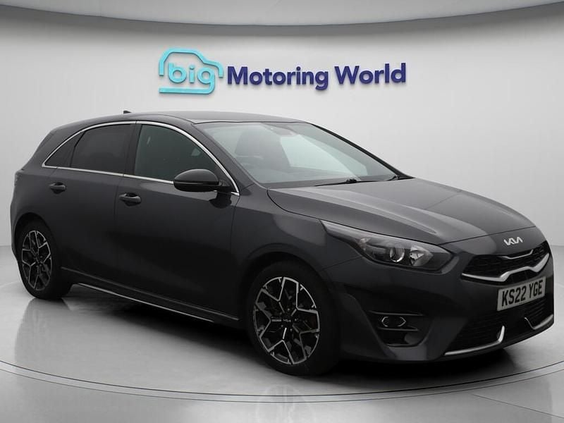 Grey Used 2022 Kia Ceed GT-Line Hatchback | £14,179 (Fair price) - Image 1/4