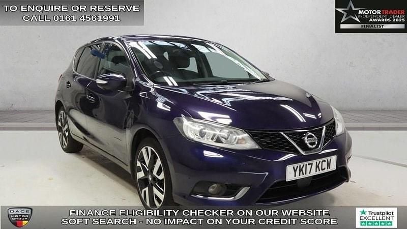 Blue Used 2017 Nissan Pulsar S Hatchback | £7,470 (Fair price) - Image 1/4