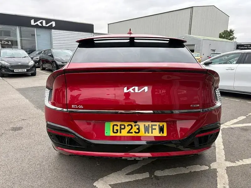 Used Kia EV6 GT-Line S 166 kW (226 HP) 2023 Red SUV