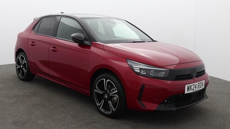 Used Vauxhall Corsa Ultimate 130 HP (95 kW) 2024 Red Hatchback