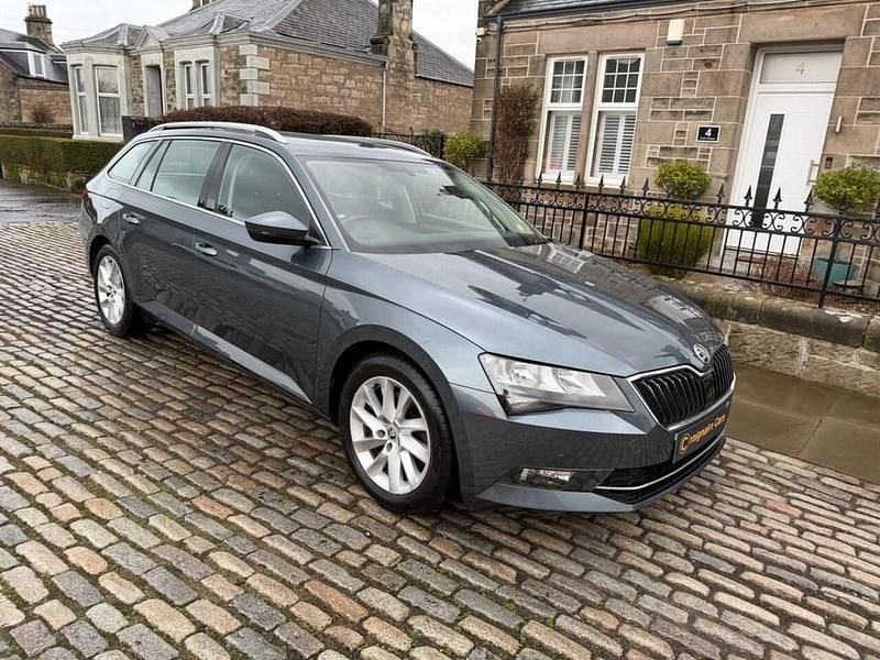 Used Skoda Superb SE Technology 150 HP (110 kW) 2018 Grey Estate