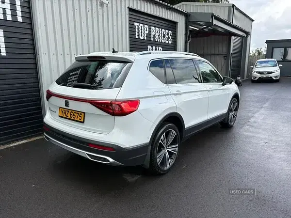 Used Seat Tarraco XCELLENCE Lux 150 HP (110 kW) 2022 White SUV