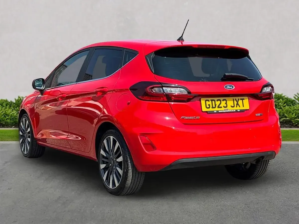 Used Ford Fiesta Titanium X 125 HP (91 kW) 2023 Red Hatchback