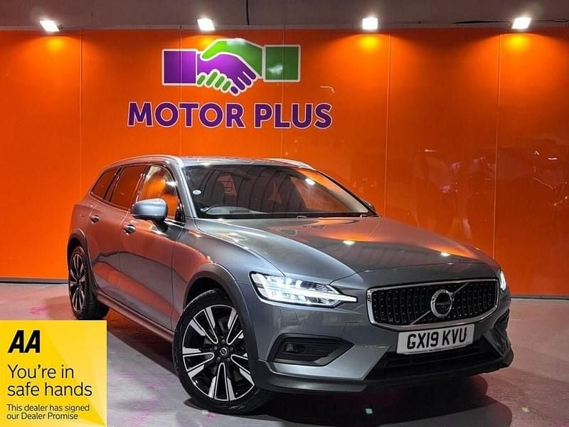 Grey Used 2019 Volvo V60 CC Plus Estate | £24,499 (A bit pricey) - Image 1/3