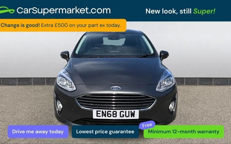 Used Ford Fiesta Zetec 101 HP (74 kW) 2019 Grey Hatchback