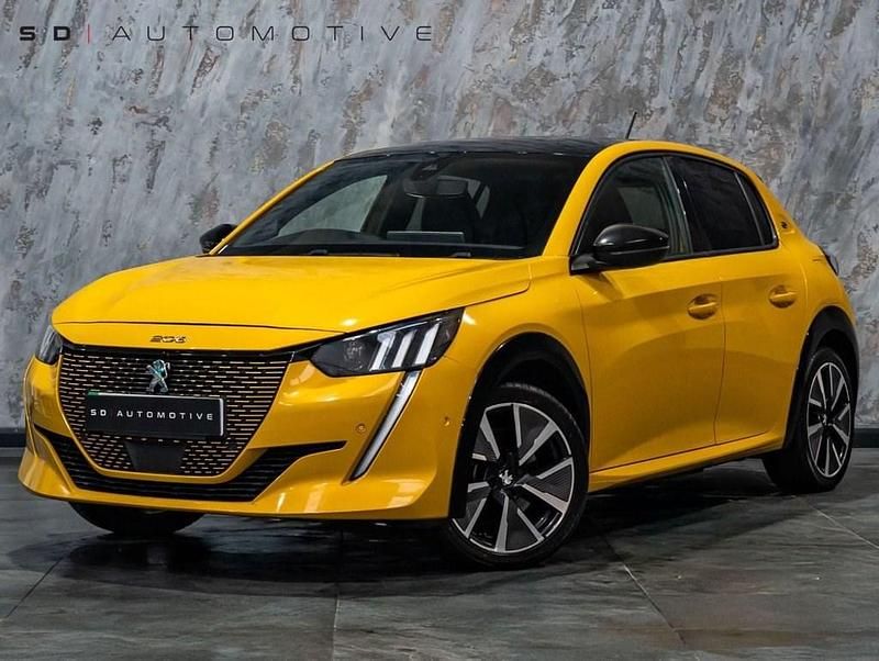 Second-hand Peugeot e-208 GTi 100 kW (136 CP) 2021 Galben Hatchback