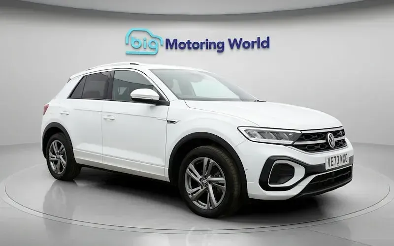 Usado VW T-Roc R-line 150 HP (110 kW) 2024 Branco SUV