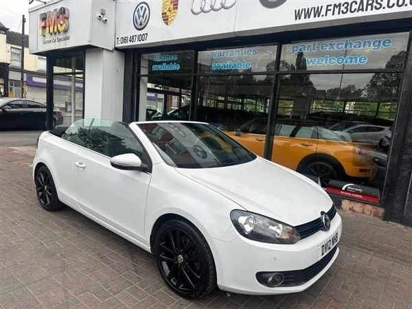 White Used 2012 VW Golf Cabriolet GT Cabriolet | £3,995 (Super price) - Image 1/1