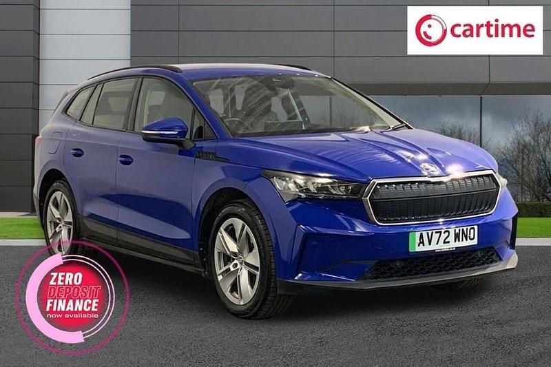 Used Skoda Enyaq iV ecoSuite 131 kW (179 HP) 2022 Blue SUV