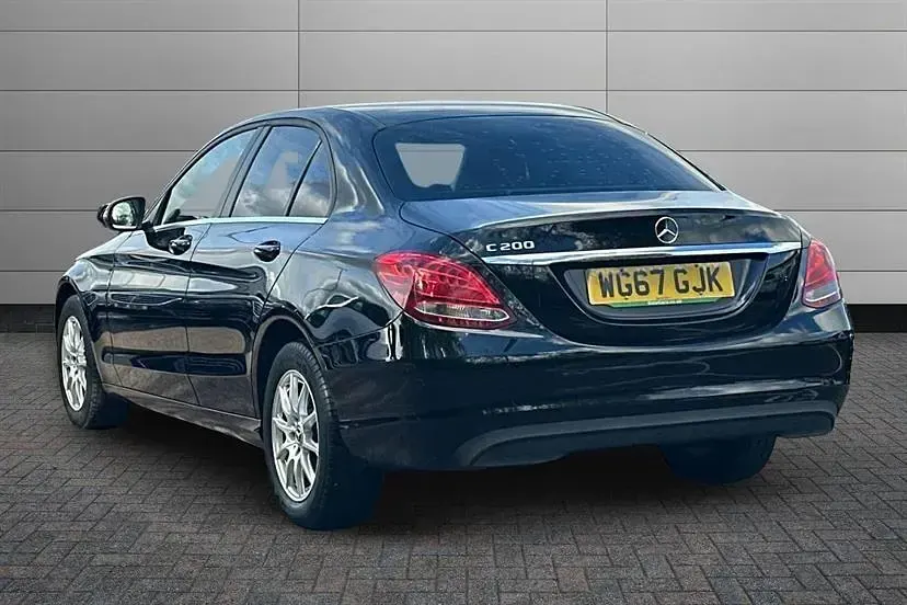 Begagnad Mercedes C200 SE 184 HK (135 kW) 2017 Svart Sedan