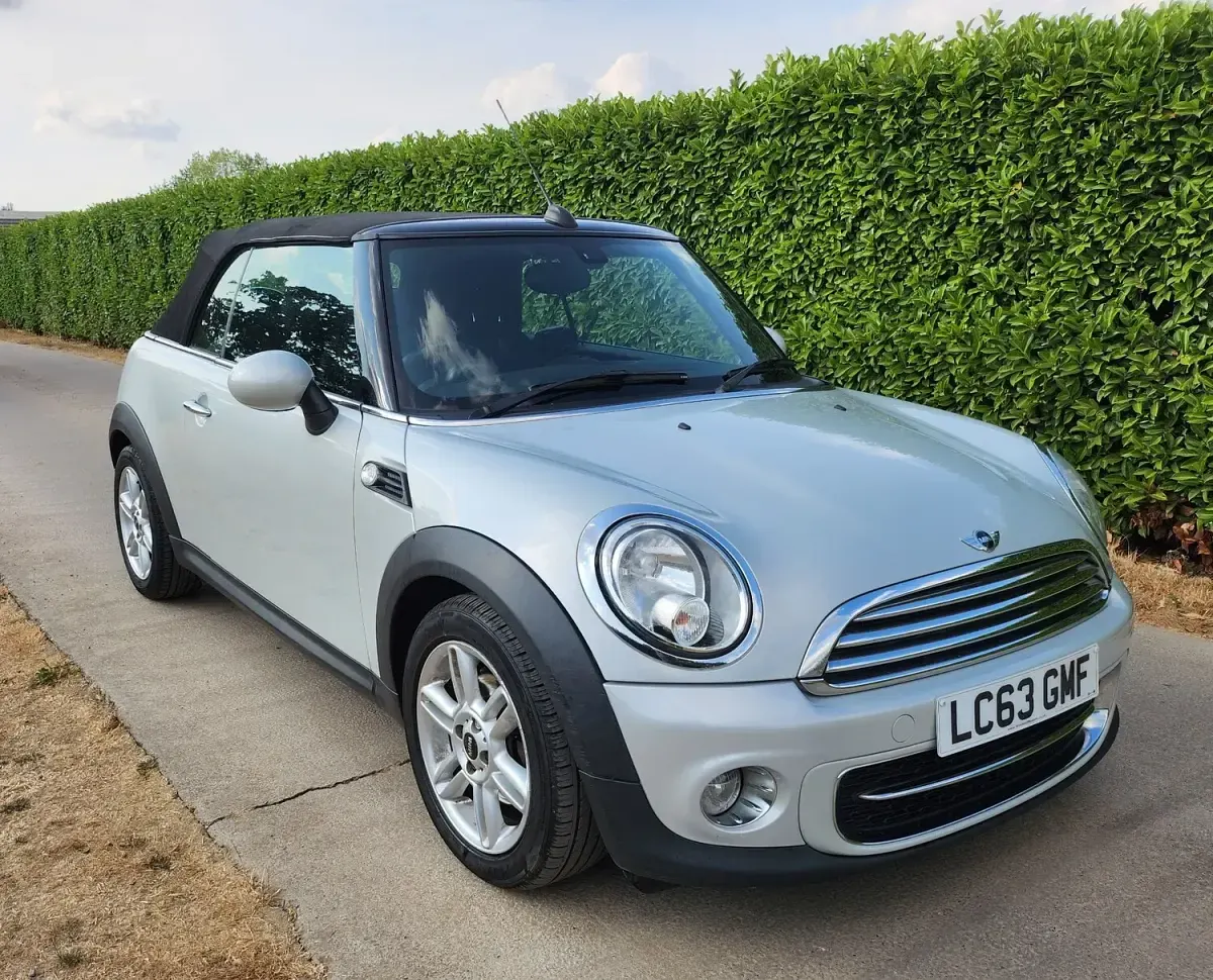 Used Mini Cooper D Cabriolet 2013 Silver Cabriolet