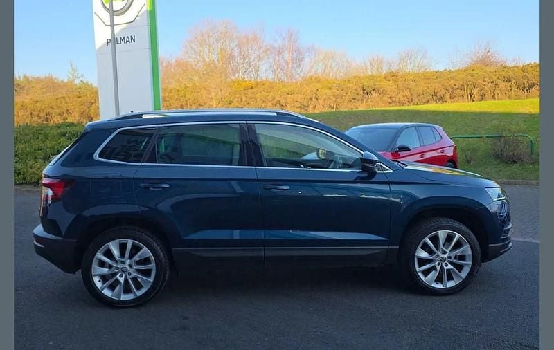 Used Skoda Karoq SE 148 HP (108 kW) 2019 Blue SUV