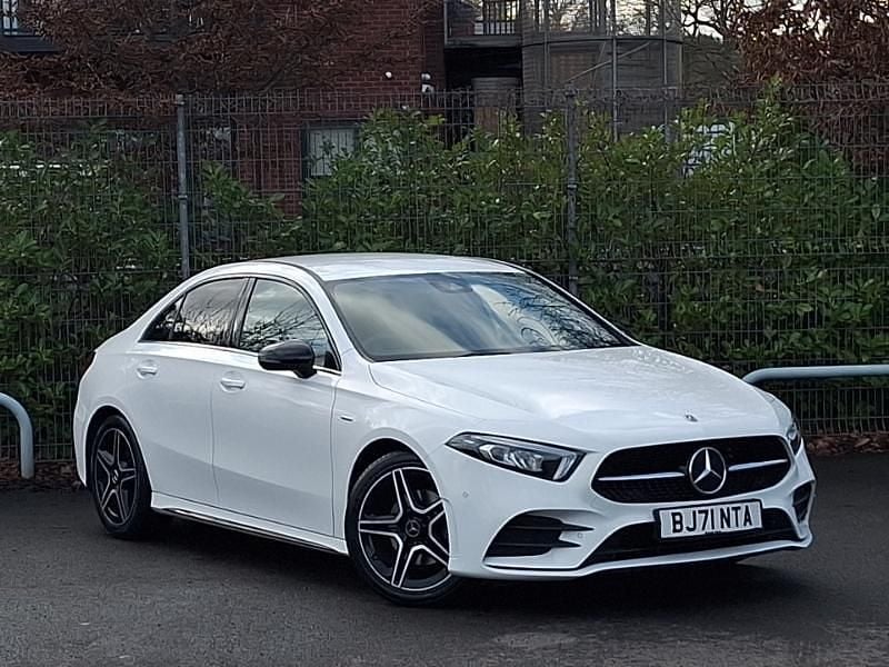 White Used 2021 Mercedes A200 Executive Sedan | £18,998 (Fair price) - Image 1/4