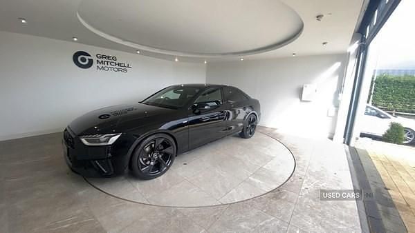 Used Audi A4 S-Line 163 HP (119 kW) 2021 Black Sedan